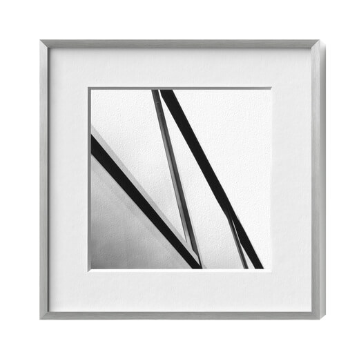 Picture Frame Aluminium Stainless steel brushed