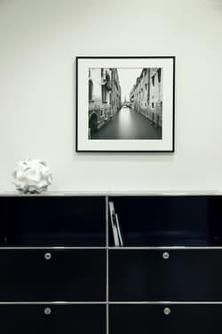 HALBE square picture over sideboard