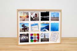 Collage DIY Idee A Year in a frame